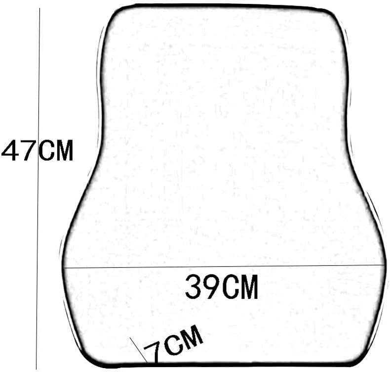 Lumbar Pillow- - Full Lumbar Back Support Two Straps Office Chair Black Car Lumbar Support - Memory Foam Orthopedic Back - Lumbar Support Cushion(Apricot)