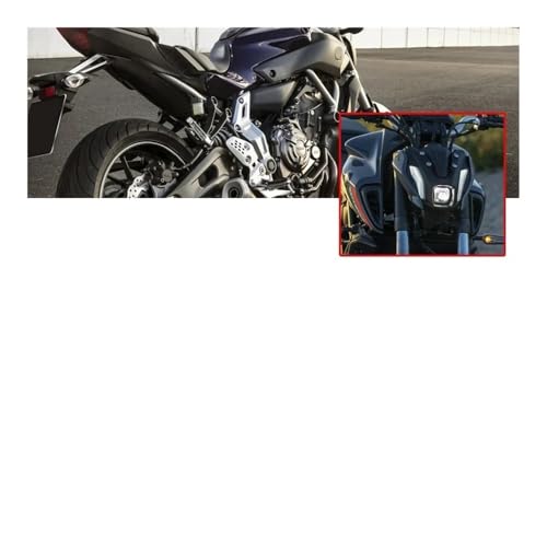 Winglet wing spoiler de carénage pour stabiliser le phare MT-07
