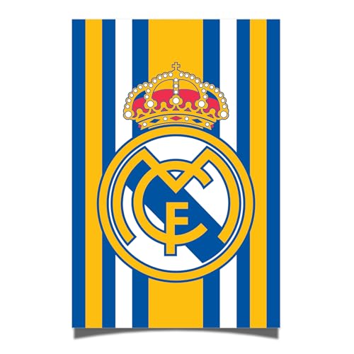 Desert Cactus Real Madrid FC Poster Los Blancos Madridistas Football Soccer 11 x 17 Inch Room Office Dcor Decoration Official Fan Gear (11x17 inch Version C)