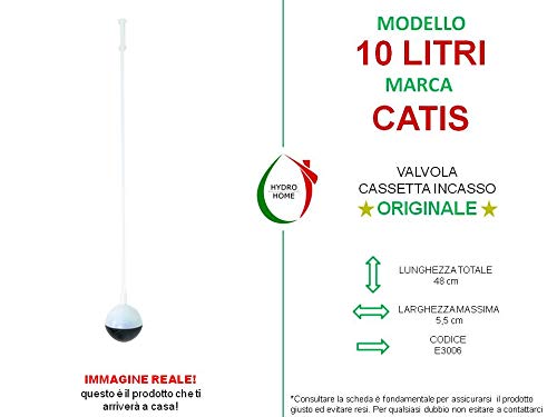 Valvola 10 Litri per cassetta incasso Catis by