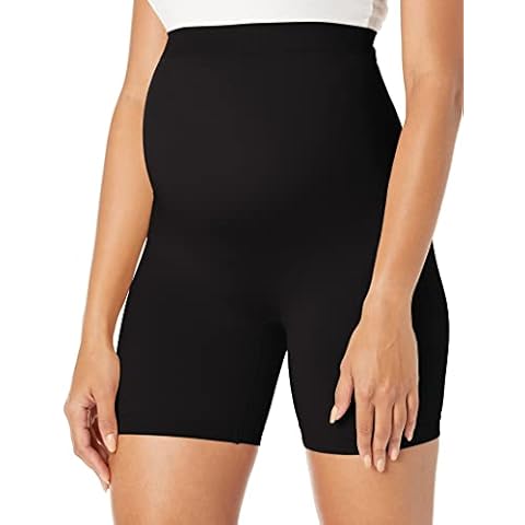 Motherhood Maternity Women's Plus Size Secret Fit Shaper Panty Shapewear Briefs, Black, 3X Cover