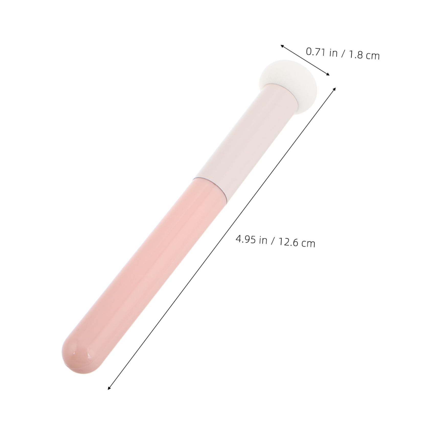 IWOWHERO Concealer Brush Makeup Brush Applicator Small Sponge Dry/wet Travel Size Versatile Makeup Sponge Tool