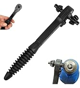 LBZLBZ 2 In 1 Drill Chuck Key Ratchet Wrench, Drill Chuck Key Ratchet Spanner Mini Spanner Wrench...