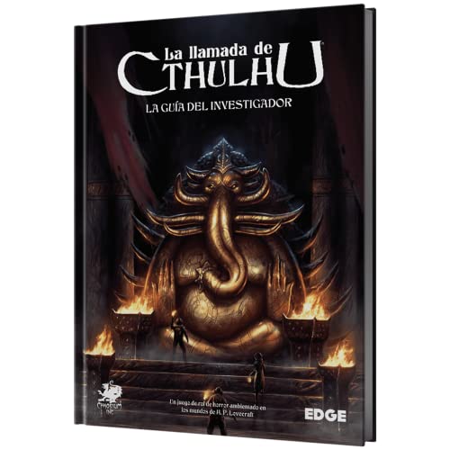 Edge Studio | La Llamada de Cthulhu: Guía del investigador | Expansión | Juego de Rol de Investigación y Terror | A Partir de 14 Años | De 2 a 6 Jugadores | 60 Minutos por Partida | Español