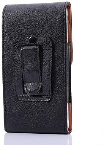 Miniatura 5 de Bolsa vertical de cuero para teléfono celular con funda de clip para cinturón para Samsung Galaxy S25 S24 S23 S22 S21 S20 Ultra S23 FE para 16 15 14