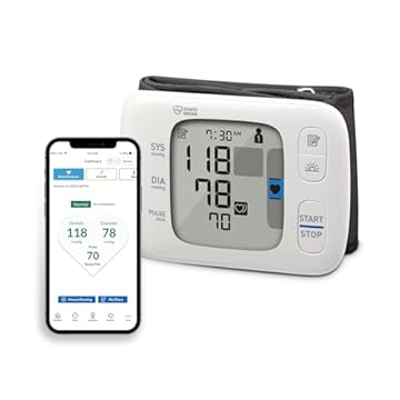 OMRON Gold Blood Pressure Monitor - Clinically Validated Wrist Blood Pressure Monitor - Use OMRON Connect App for Unlimited Free Measurements