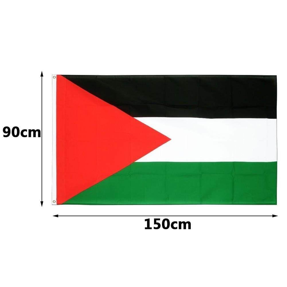 Tibijoy Flaggen-Set – 2 Stück, Je 90 X 150 Cm, Einfarbig Rot, Polyester Mit Messingösen, UV-beständig