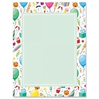 Algopix Similar Product 10 - Surprise Party Letter Papers25 Sheets