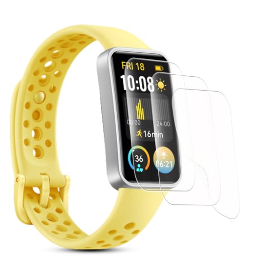 �y3���Z�b�g�zHUAWEI Band 6/Band 7/Band 8/Band 9 �t�B���� �_�炩��TPU�f�� �����C�� �ȒP�ȓ\��t���� �t�@�[�E�F�CBand 9/8 TPU�ی�t�B���� �C�A�[�� �����x �w��h�~ ���t���ȒP �P�[�X�Ɗ����� HU