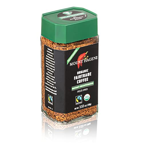 Mount Hagen Organic Freeze Dried Instant Decaf Coffee