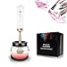 Produktbild Mksutary Make-up Pinsel Reiniger Trockner, Elektrischer Make Up Pinselreiniger Set, Automatischer Pinsel Reinigungswerkzeuge, 10 Sekunden Waschen Und Trocknen, Geschenk für Frauen