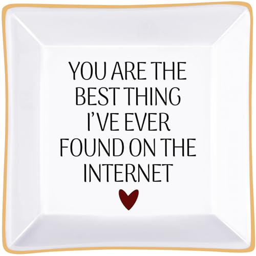 Women's Day Ring Dish - 'You Are The Best Thing' Funny Gift for Mom, Wife or Girlfriend