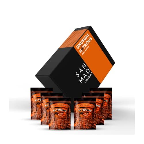SANTA MADRE | UNUSUAL NITROUS | NITRATO | Sabor Cola | 6x20g | 600mg nitrate | Consumir antes de esfuerzos de alta intensidad | Maximiza el rendimiento
