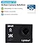 Lightdow Action Camera 4K WiFi Ultra HD Waterproof 30M Sports Camcorder with 170° Sensor and Mounting Accessories Kits