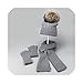 Produktbild Quintion Cooper Strickmützen für Damen, Pompon, 3-teiliges Set, gedrehte Streifen, Mütze/Schal/Handschuh, Mütze/Totenkopf Gr. Einheitsgröße, dunkelgrau