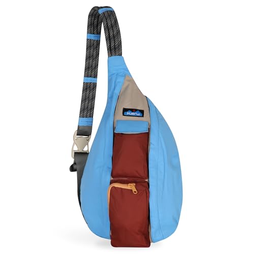 Image of KAVU Slingback Pack with Adjustable Rope Shoulder Strap, Sea Ridge