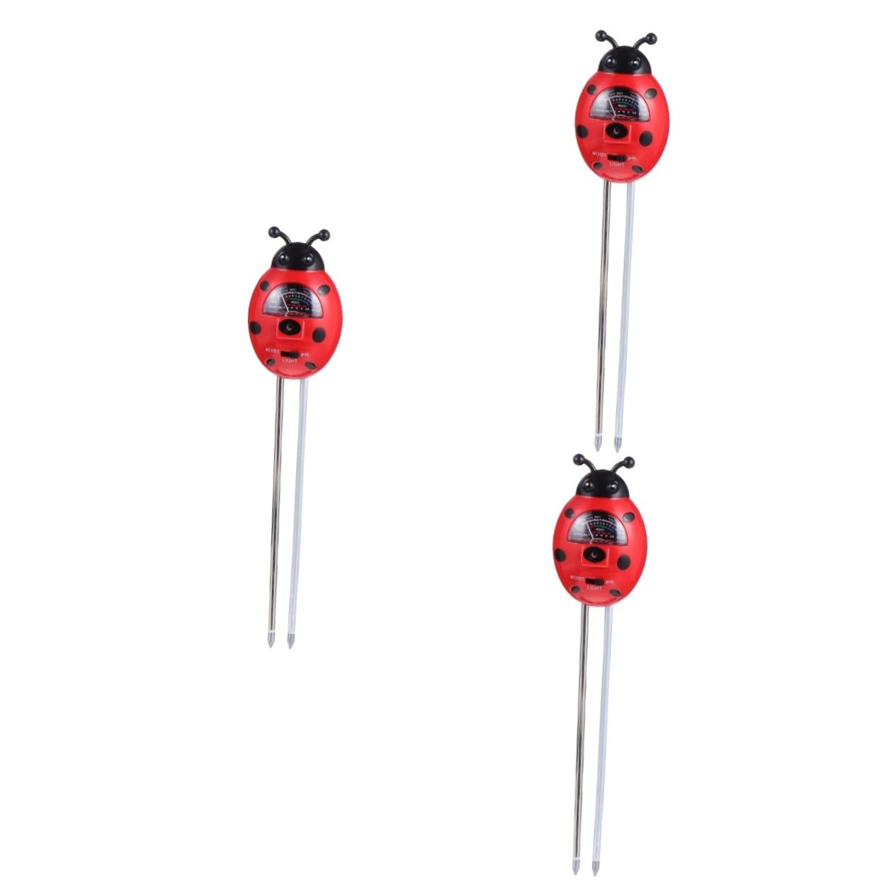 Toddmomy 3pezzi Tester Del Multifunzionale Misuratore Ph Umidità Giardinaggio Adatto Per Ed Facile Usare e