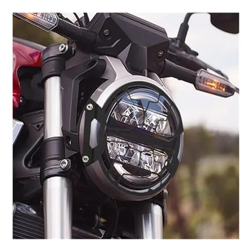 Grille calandre phare CB300R cache de protection acier premium - 6