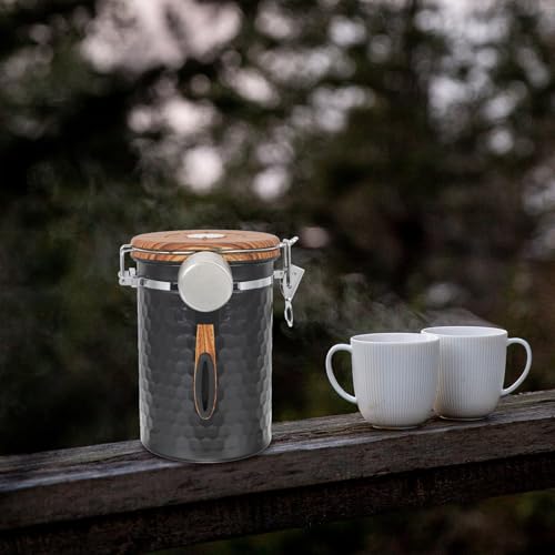 Contenedor hermético de acero para café BESPORTBLE miniatura 4