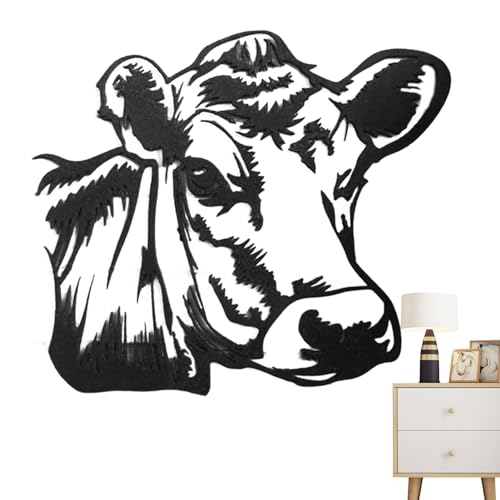 Décoration murale chat en métal silhouette fer forgé jardin