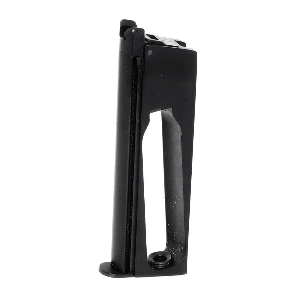 Airsoft Softair Ersatzteile WE (WE-TECH) 16rd Co2 Magazin für EMG SAI RED/AW NE Serie/WE Single Stack 1911 GBB Pistole Schwarz