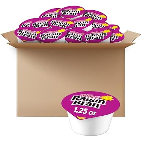 Kellogg's Raisin Bran, Breakfast Cereal, Original, 1.25oz (96 Count)