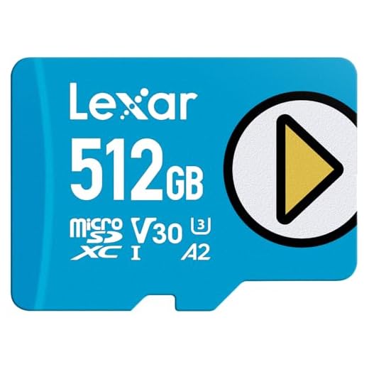 Lexar 512GB Play Blue Micro SD Card
