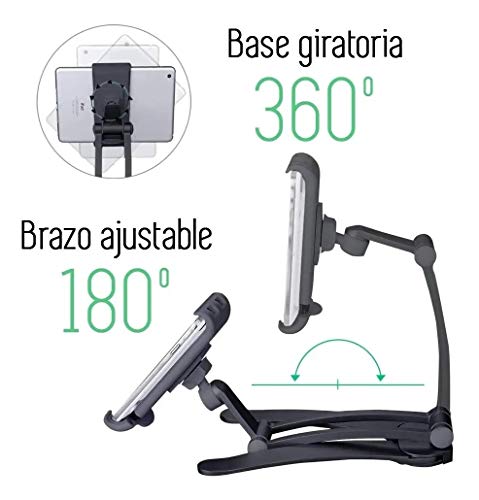 Suporte de Mesa & Parede Ajustável de 5 a 10.5 Polegadas Para iPhone/iPad/Tablet/Celular/Smartphones