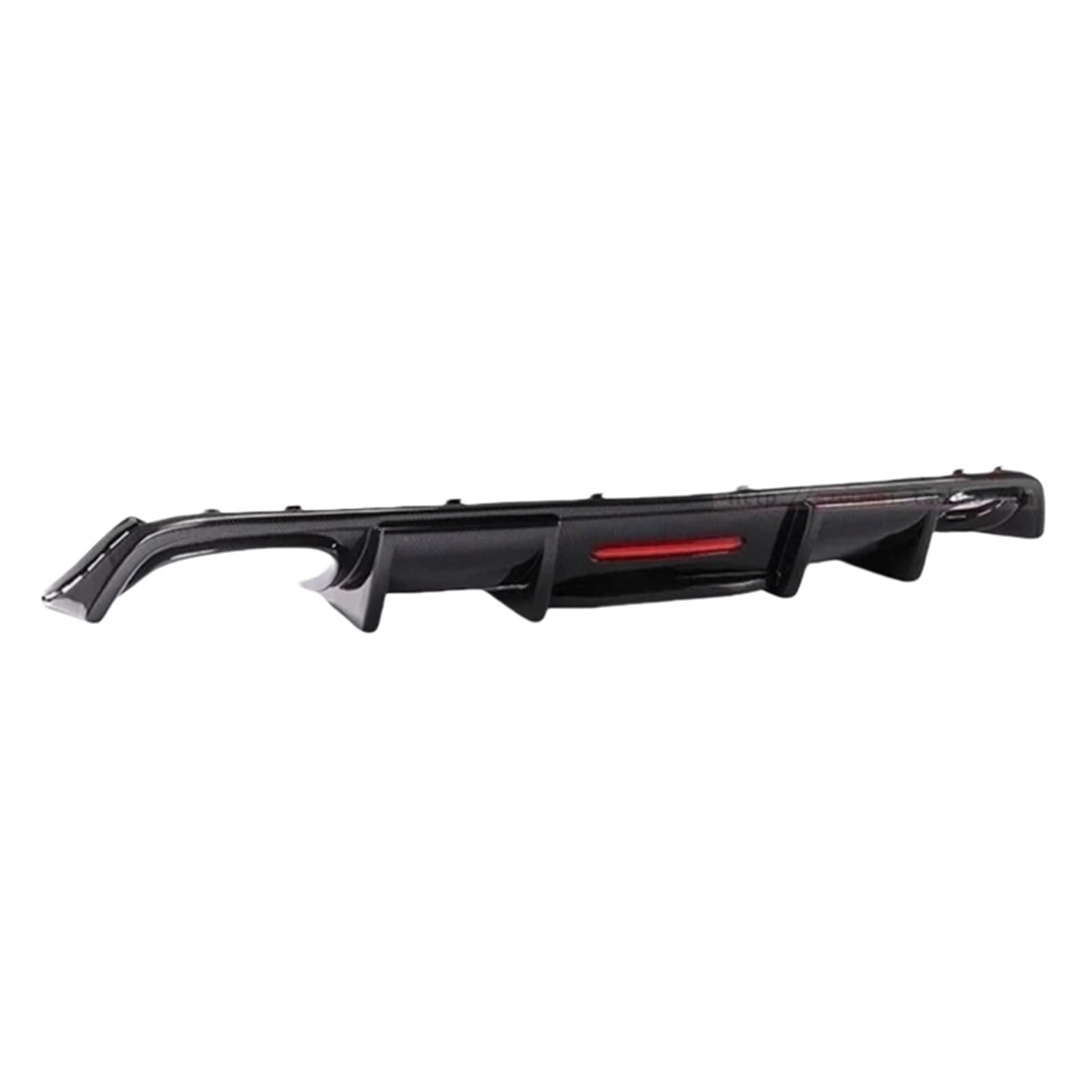 Spoiler Passat CC 2009-2012 diffuseur de pare-chocs arrière noir brillant et LED