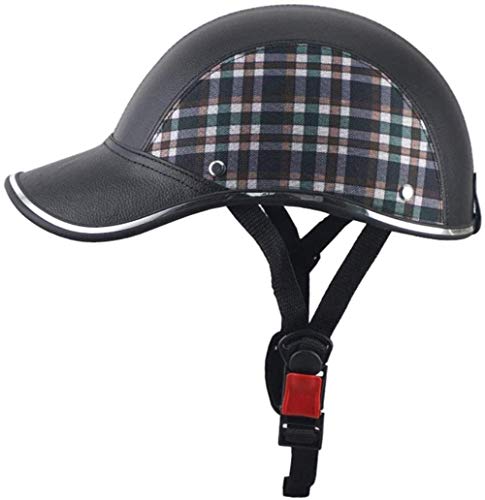 Estilo retro del casco de la moto Jet cara abierta del casco de la motocicleta Harley Casco protector ciclomotor scooter crucero Bobber Piloto Medio casco Cover