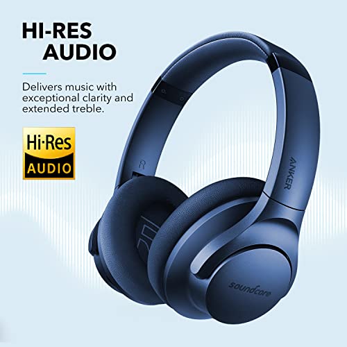 image for Soundcore Anker Life Q20 Hybrid Active Noise Cancelling Headphones, Wi