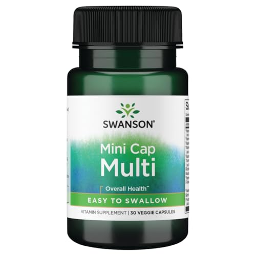 Swanson Daily Multivitamin Without Minerals 30 Veg Capsules