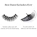 MAGEFY 10 Pairs 2 Styles Fake Eyelashes Reusable 3D Handmade False Eyelashes Set for Natural Look with False Lashes Applicator,Eyebrows Tweezer and Double Eyelid Stickers