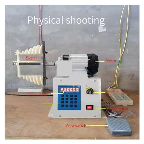 Máquina bobinadora de alambre digital de 500W que soluciona el enrollado lento 5