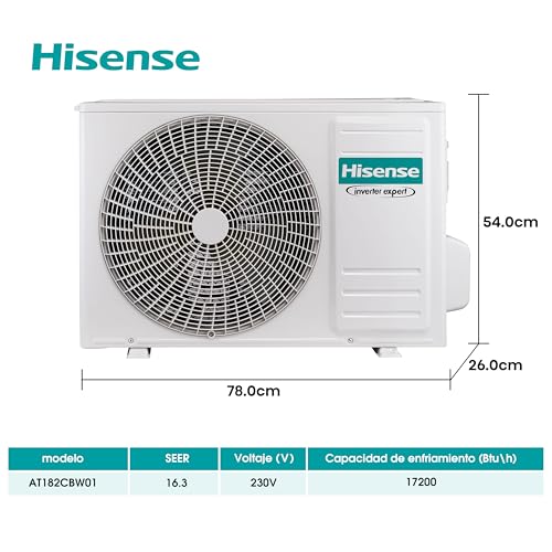 Minisplit, Kitchen minisplit inverter 1.5 ton Marca Hisense (3)