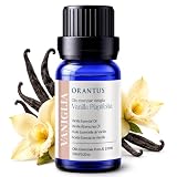 ORANTUS Olio Essenziale Vaniglia 10ml Alimentare Puro 100% Naturale – Aroma Dolce Caldo per Diffusore Aromaterapia Ambiente Massaggi Profumo Concentrato