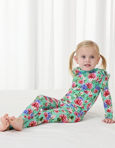 Toddler Girl Pajama Set Infant Girls Long Sleeve Tops Leggings Clothes Sets 2 Piece Outfits 6M-6Y4