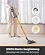 VACTechPro 32KPa/680W/6M Staubsauger, Staubsauger mit Kabel Con 800ML Pattumiera, Stielstaubsauger mit Kabel Con Design a Doppia Maniglia, Vacuum Cleaner per Pavimenti Duri, ORO