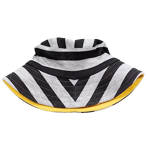 DC Comics Justice League Batman Baby Romper and Bucket Sun Hat Newborn to Infant3