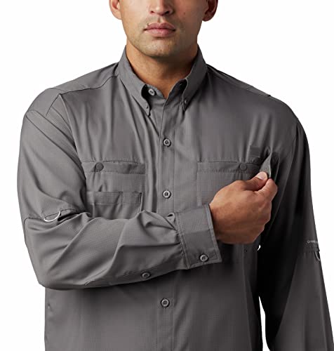 Image of Columbia Men Omni-Wick Tamiami II Hiking and Trekking Long Sleeve Shirt