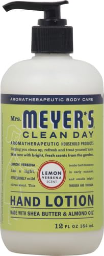 Mrs. Meyer'S Clean Day 686592 Hand Lotion, Long-Lasting, Non-Greasy Moisturizer, Cruelty Free Formula, Lemon Verbena Scent thumb #1