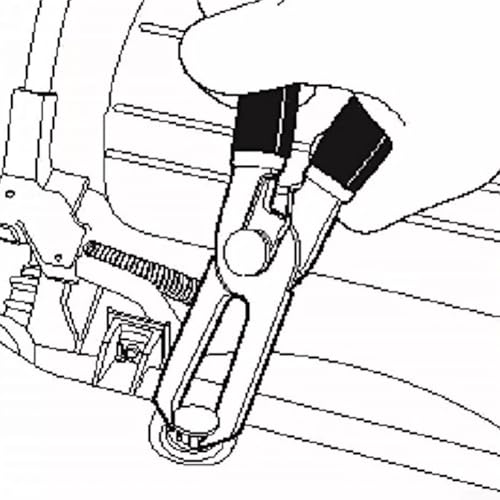 Ein unverzichtbares Werkzeug, ergonomische Demontagezange, ideal für Autoliebhaber (30° schwarz)
