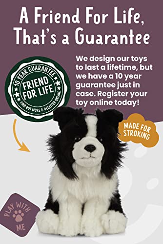 Living Nature Soft Toy - Stofftier Border Collie (20cm), Unbekannt