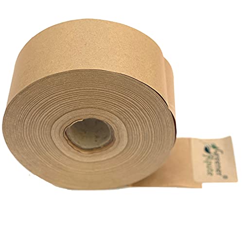 Cinta de papel engomado 100% compostable de 70mm para embalajes premium 4