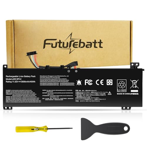 Futurebatt L20C3PC2 Battery Replacement for Lenovo Ideapad Gaming 3-15IHU6 3-15ACH6 82K20015US 82K200UTUS Series L20D3PC2 L20L3PC2 L20M3PC2 5B11B96715 5B11B96719 SB11B96716