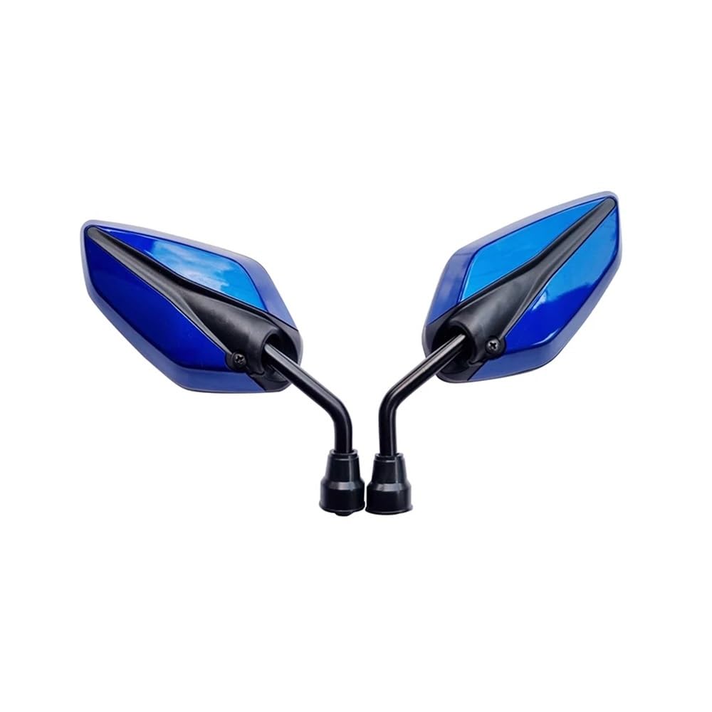 Motorrad Lenker 10mm Rückspiegel Seite Flügel Spiegel Zubehör Universal Für Motorrad Fahrrad Roller Motocross Motorrad Rückspiegel