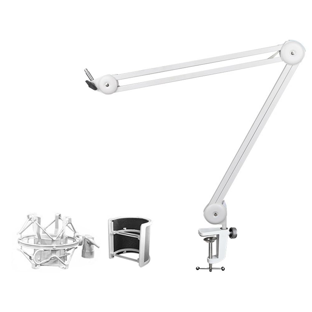 Support amortisseur de microphone avec bras de ciseaux réglable - 8