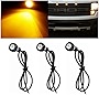 Aeobell 3x New Amber LED Light Bulbs For 2013-2014 Ford F150 Raptor Style Grille Light Kit