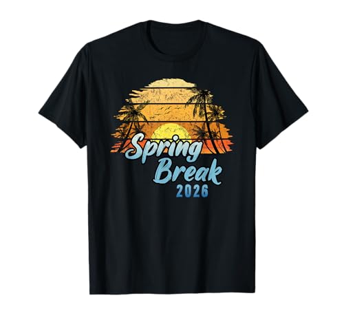 Spring Break 2026 Vacation Trip Friends Family Matching T-Shirt