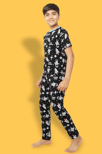 Image of Ninos Dreams Boys Cotton Coord Set /Boys Night Suit /Boys Loungewear /Boys Night Dress